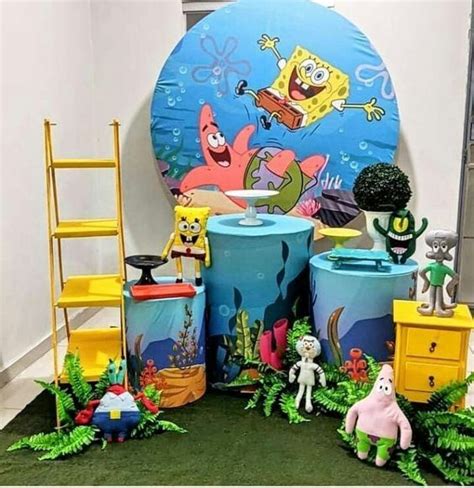 Lindas Ideas Para Decorar Fiesta De Bob Esponja Bob Esponja