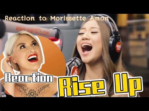 Vocal Coach Reaction To Morissette AmonRise Up LIVE YouTube