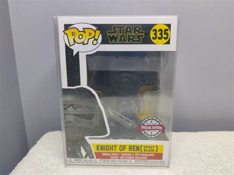 Funko Pop Star Wars Knight Of Ren Heavy Blade Special Edition W