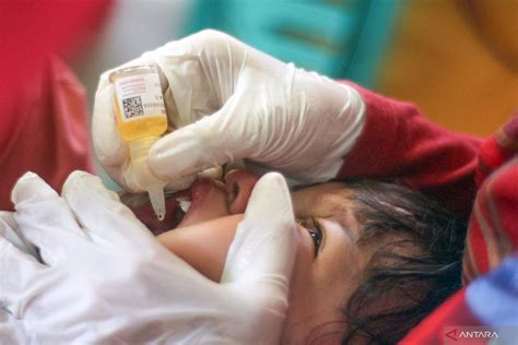 Juta Anak Di Jawa Barat Sudah Dapat Imunisasi Polio Antara News