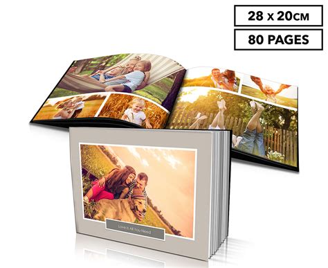 Personalised X Cm Hard Cover Photo Book Pages Catch Au