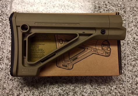 Magpul FDE Fixed Carbine Stock MilSpec AR15