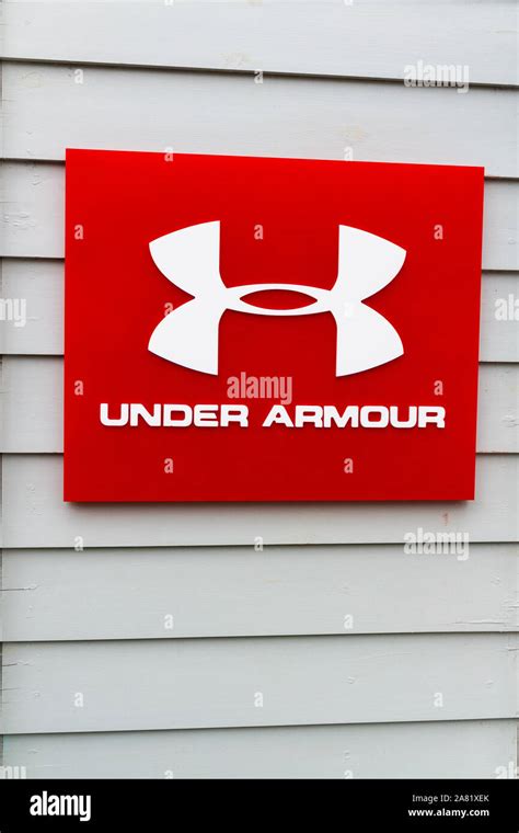 Bicester Village Outlet England Sign Or Logo Of Under Armour