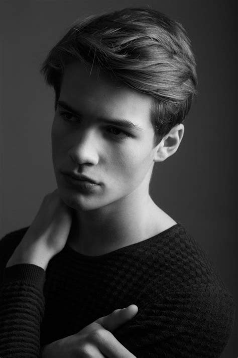 Andreas Praeg At Kult Models By Sasha Ivanov Portrait Model Fashion