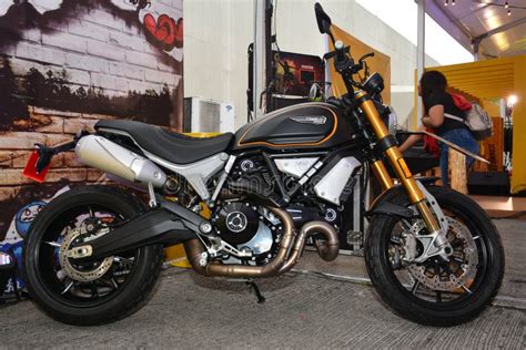 Ducati Scrambler Motorcycle At Philippine Moto Heritage Weekend