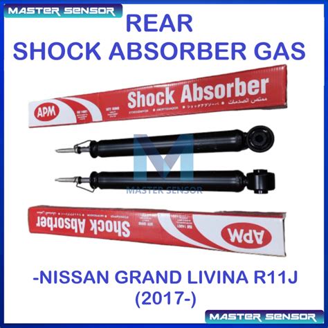 Original Apm Shock Absorber Gas Rear Belakang Nissan Grand Livina