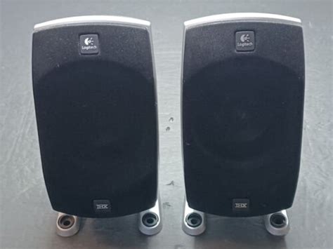 Logitech Z Thx Speaker System Satellite Speaker Pair Ebay