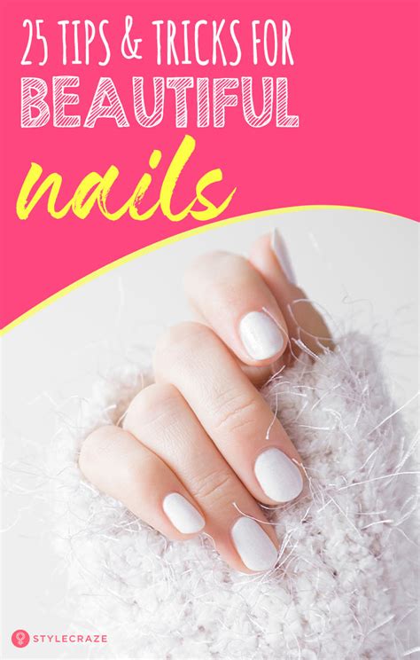 25 Easy And Natural Nail Care Tips And Tricks To Try At Home Artofit