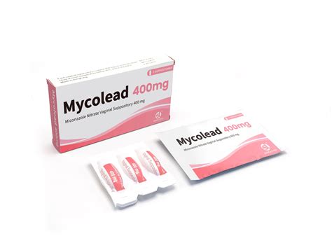 Miconazole Nitrate Vaginal Suppository 400mg 3suppositoriesbox