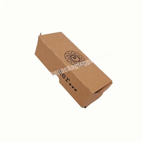 Logo Printed Kraft Paper Card Board Packaging Eco Friendly Box