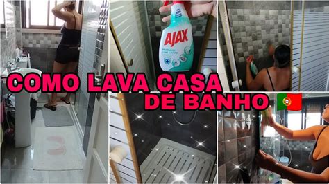 COMO LAVAR BANHEIRO EM PORTUGAL CASA DE BANHO YouTube