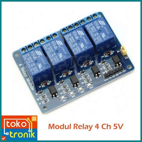 Jual Modul Relay 4 Channel 5V Di Lapak Tokotronik Bukalapak