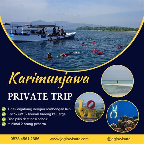 Paket Wisata Karimunjawa Private Tour Joglo Wisata