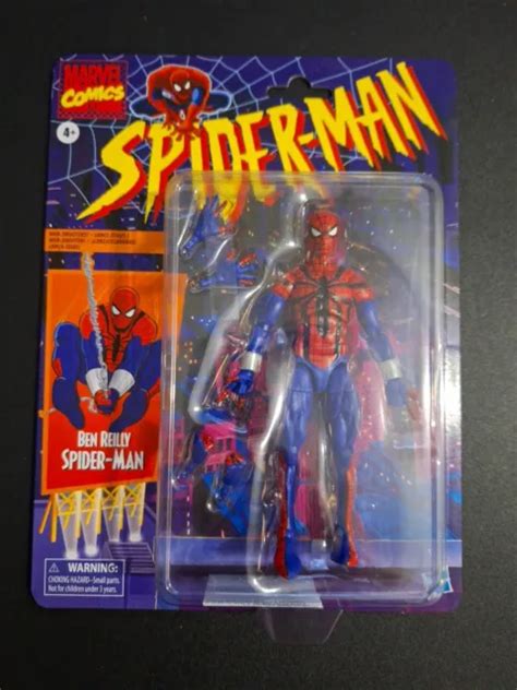 Marvel Legends Spider Man Ben Reilly Retro Hasbro Action Figure