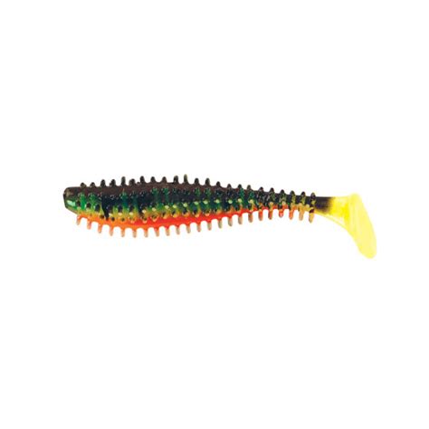 Fox Rage Spikey Shad 9cm Ultra UV Hot Olive 1 10