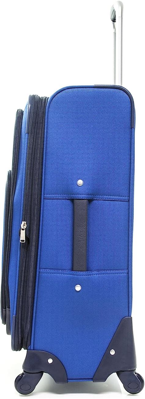 Review Tommy Hilfiger Signature Solid Expandable Spinner Luggage Blue