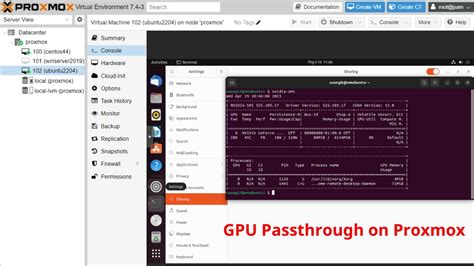 Setup Gpu Passthrough Proxmox Youtube