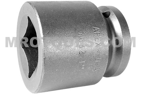 7632 Apex 1 Standard Socket For Square Nut 3 4 Square Drive