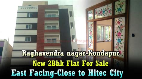 New Bhk Flat Sale In Kondapur Flats For Sale In Kondapur