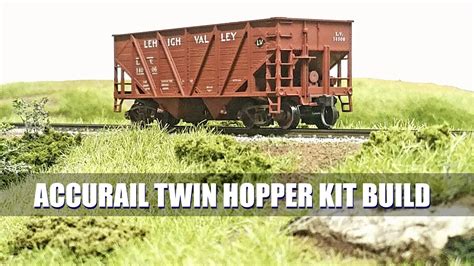 Accurail Twin Hopper Kit Build Youtube