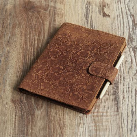 Personalized Leather Remarkable 2 Folio With Pen Holder Top Quality