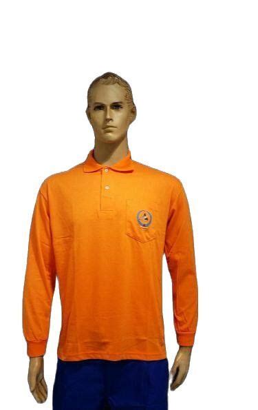 School Uniform T Shirt Kadet Pertahanan Awam Long Sleeve Lengan