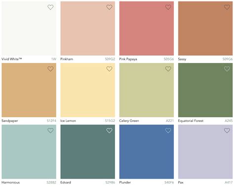 Dulux Paint Colours