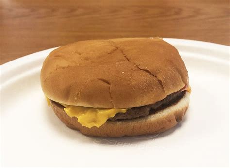 Mcdonalds Plain Double Cheeseburger