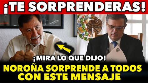 Te Sorprenderas Fernandez Noro A Sorprende A Todos Con Este Mensaje