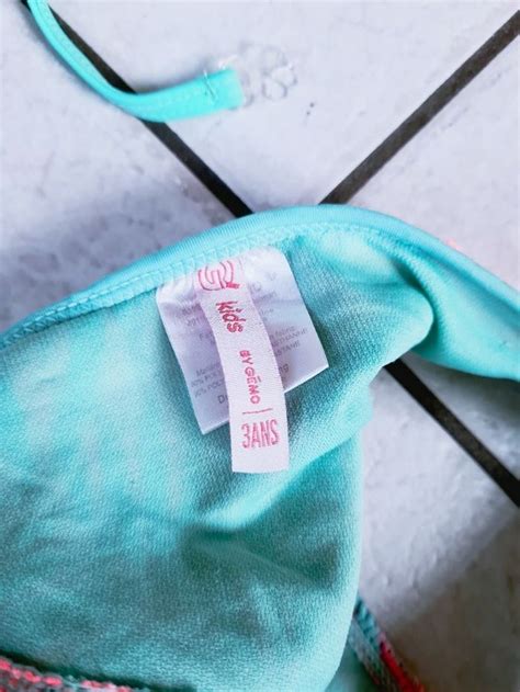 Maillot De Bain Bikini Fille Tbe Gemo Ans Beebs By Kiabi