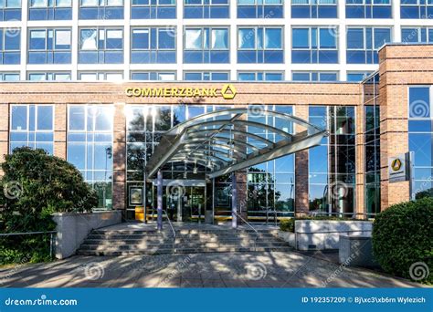 Commerzbank Branch In Rostock Germany Editorial Stock Image Image Of