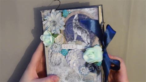 Flipthrough Junk Journals Blue Moon Garden YouTube