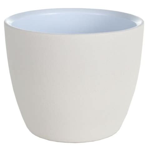 Osłonka ceramiczna 15 cm biały struktura CERMAX Bricomarche pl