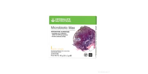 Microbiotic Max Herbalife Con Probiotici E Prebiotici Per Il Benessere