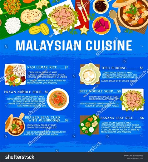 7 Menu And Price List Food Malaysia Images, Stock Photos & Vectors ...