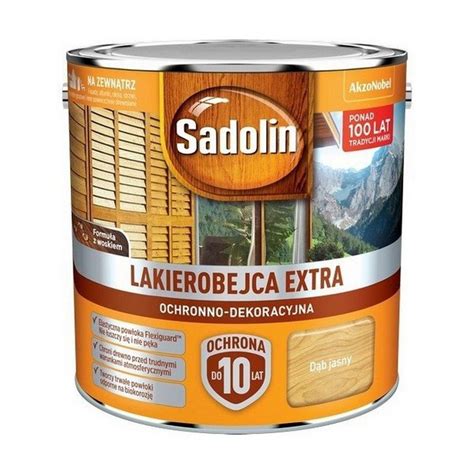 Sadolin Extra Lakierobejca L D B Jasny Drewna