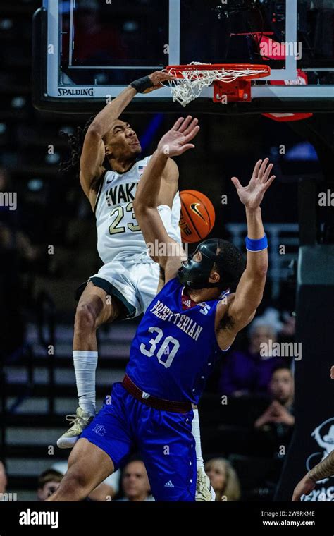 Winston Salem Nc Usa St Dec Wake Forest Demon Deacons Guard