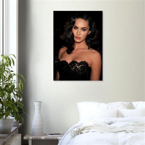 Megan Fox Elegance Poster Hollywood Actress Inspired Décor Poster the ...