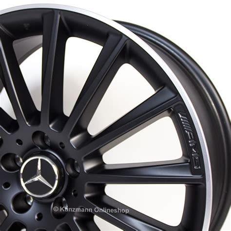 C Amg Inch Alloy Wheel Set Mercedes Benz C Class W Multi Spoke