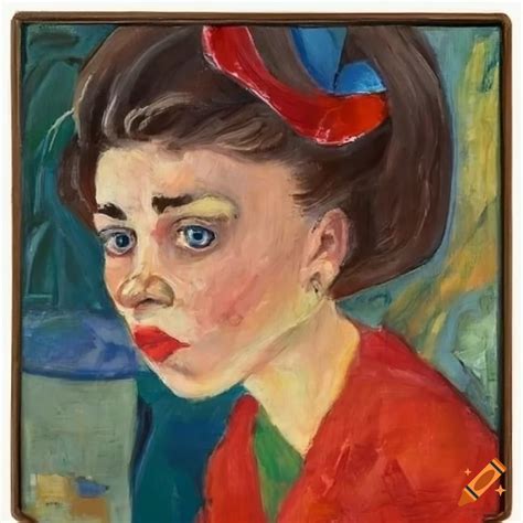 Frida Kahlos First Self Portrait Painted By Tove Jansson In Her 1940 S