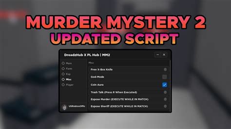 ️ Murder Mystery 2 Script Gui Pastebin Roblox Youtube