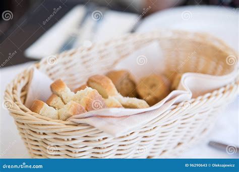 Delicious Starters in Greek Restaurant, Fresh Bread Stock Image - Image of close, fresh: 96290643