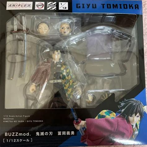 Buzzmod Demon Slayer Kimetsu No Yaiba Giyu Tomioka Scale Figure