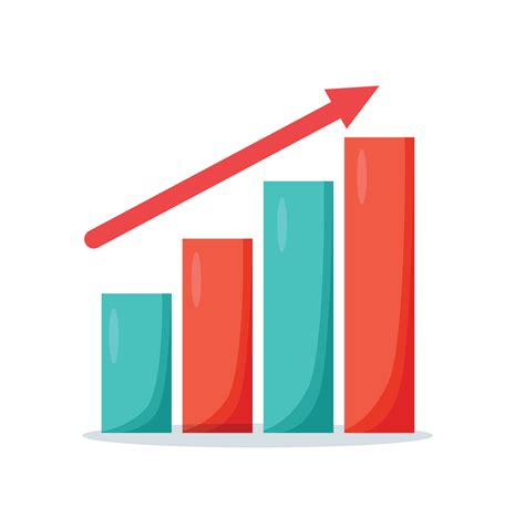 growth bar graph cartoon icon vector illustration 20364027 Vector Art ...