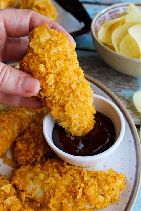 Potato Chip Chicken Tenders The Two Bite Club