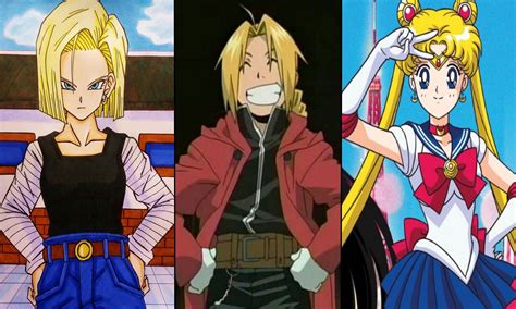 Female Anime Characters With Blonde Hair