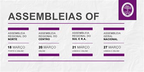 Semana De Assembleias Regionais Not Cias Ordem Dos Farmac Uticos