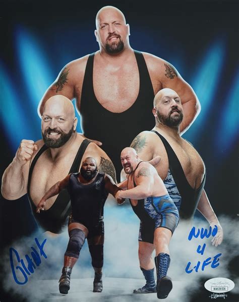 Autographe De Big Show Paul Wight Wwe Jsa