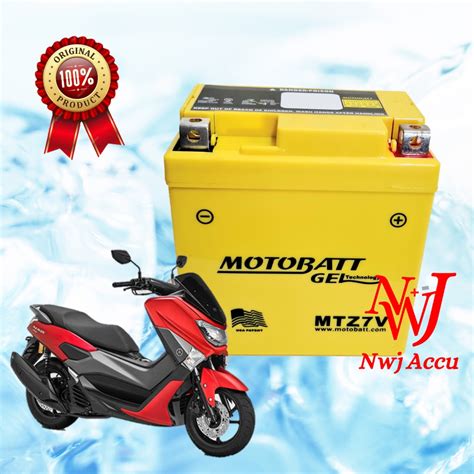 Jual Aki Kering Motor Yamaha NMax Old Aerox 155 ABS Lexi MTZ7V YTZ7V