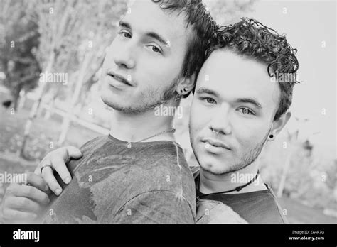 Gay Men Black And White Stock Photos Images Alamy